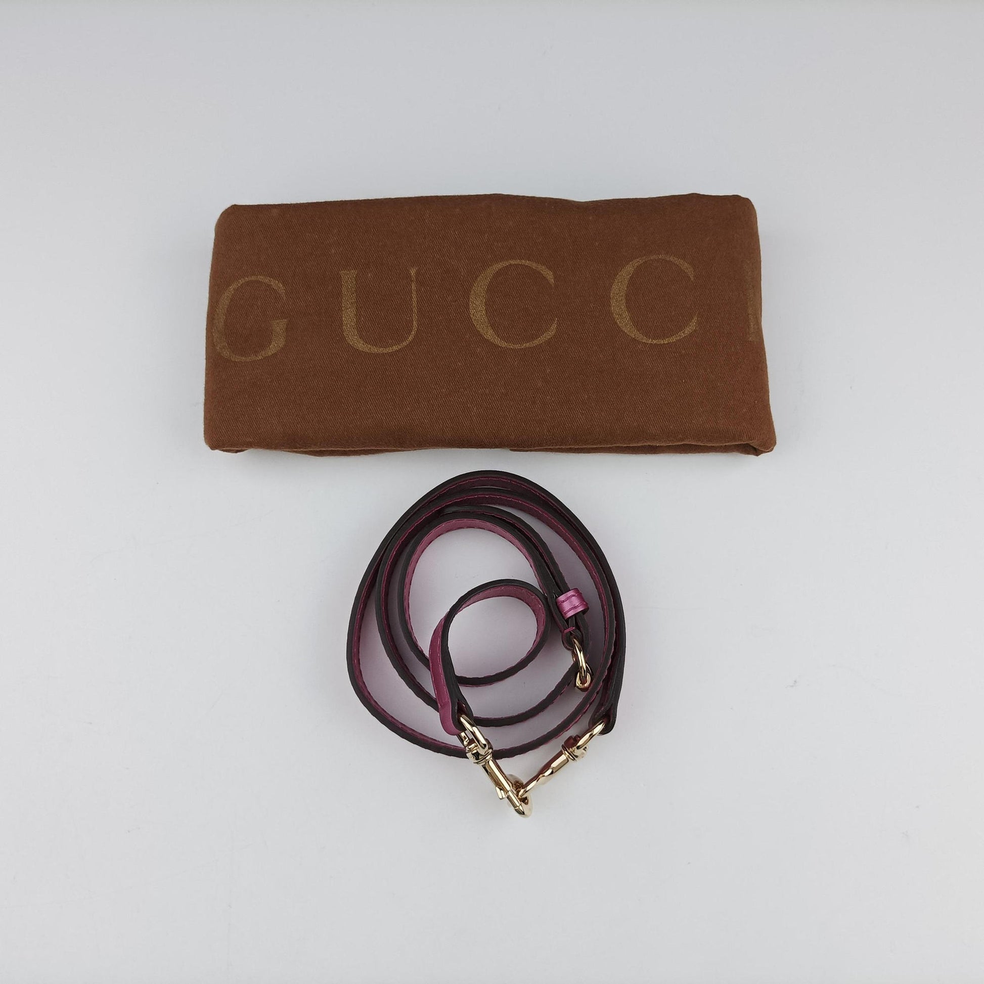 Guccissima Heart Bit Beige × Pink Canvas×Leather 269957 H011347766グッチシマ ハートビット ベージュ×ピンク キャンバス×レザー 269957 H011347766