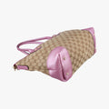 Guccissima Heart Bit Beige × Pink Canvas×Leather 269957 H011347766グッチシマ ハートビット ベージュ×ピンク キャンバス×レザー 269957 H011347766