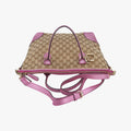 Guccissima Heart Bit Beige × Pink Canvas×Leather 269957 H011347766グッチシマ ハートビット ベージュ×ピンク キャンバス×レザー 269957 H011347766