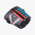 Printed bucket Black × blue × pink × green Leather 675882 I3023790プリント バケット ブラック × ブルー × ピンク × グリーン レザー 675882 I3023790