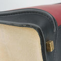 Luggage Mini Shopper Beige×Bordeaux×Black Suede × leather S-SA-0182 S-MM-0192ラゲージミニショッパー ベージュ×ボルドー×ブラック スエード×レザー S-SA-0182 S-MM-0192
