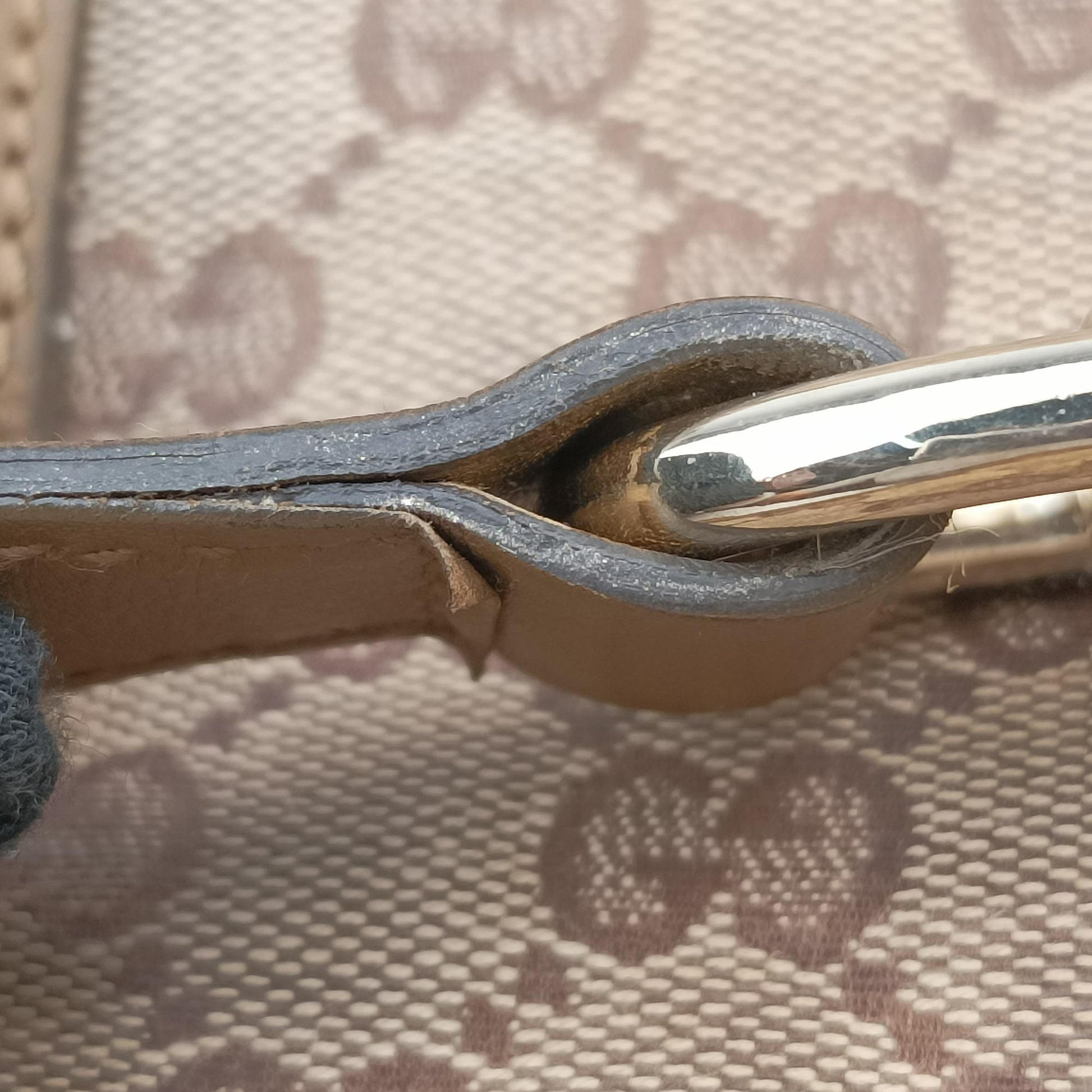 New Jackie Brown×gBeige canvas×leather 203494 Lot number unknownニュージャッキー ブラウン×ベージュ キャンバス×レザー 203494 製番不明