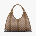 New Jackie Brown×gBeige canvas×leather 203494 Lot number unknownニュージャッキー ブラウン×ベージュ キャンバス×レザー 203494 製番不明