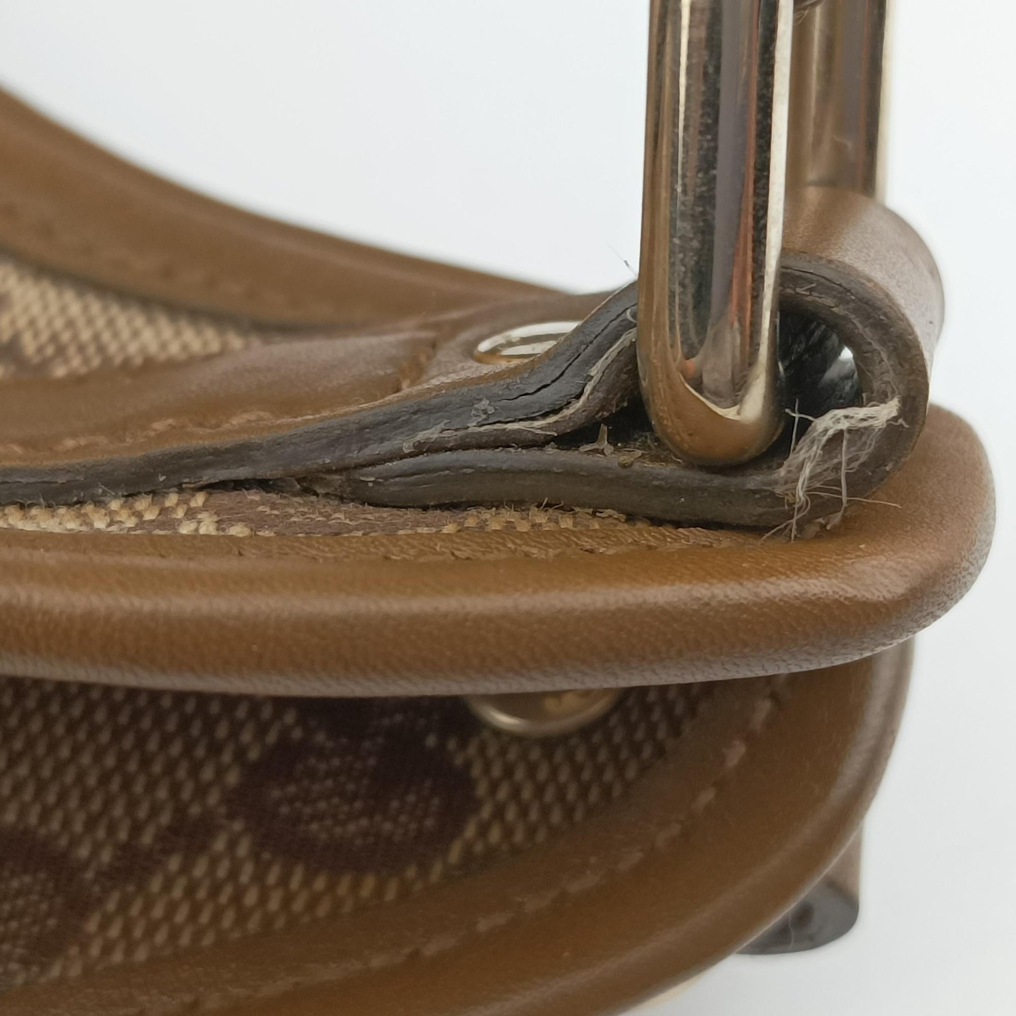 New Jackie Brown×gBeige canvas×leather 203494 Lot number unknownニュージャッキー ブラウン×ベージュ キャンバス×レザー 203494 製番不明