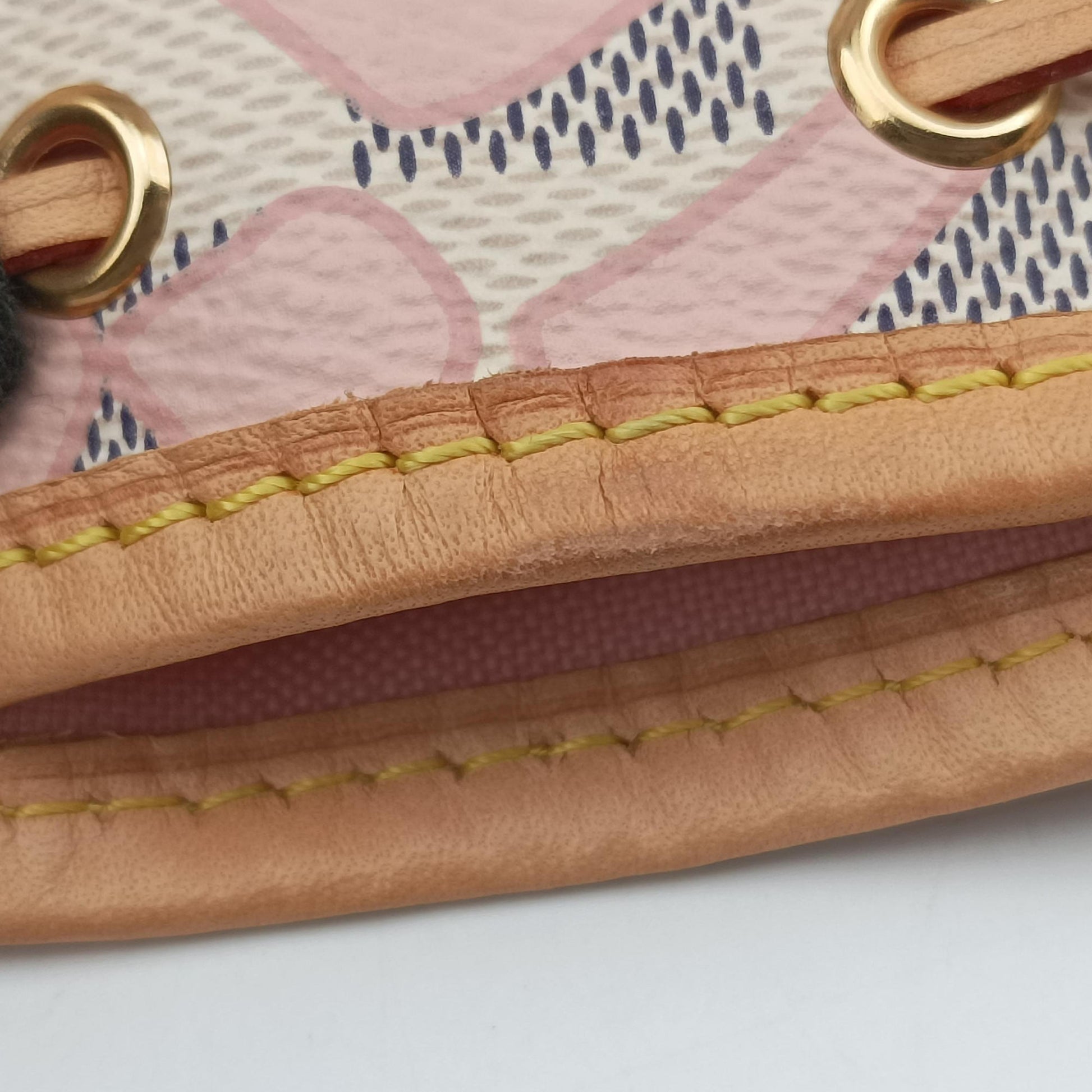 Tahitienne Nano Noe AZUR Damier Canvas N60052 AR0187タヒチアン ナノ ノエ アズール ダミエキャンバス N60052 AR0187
