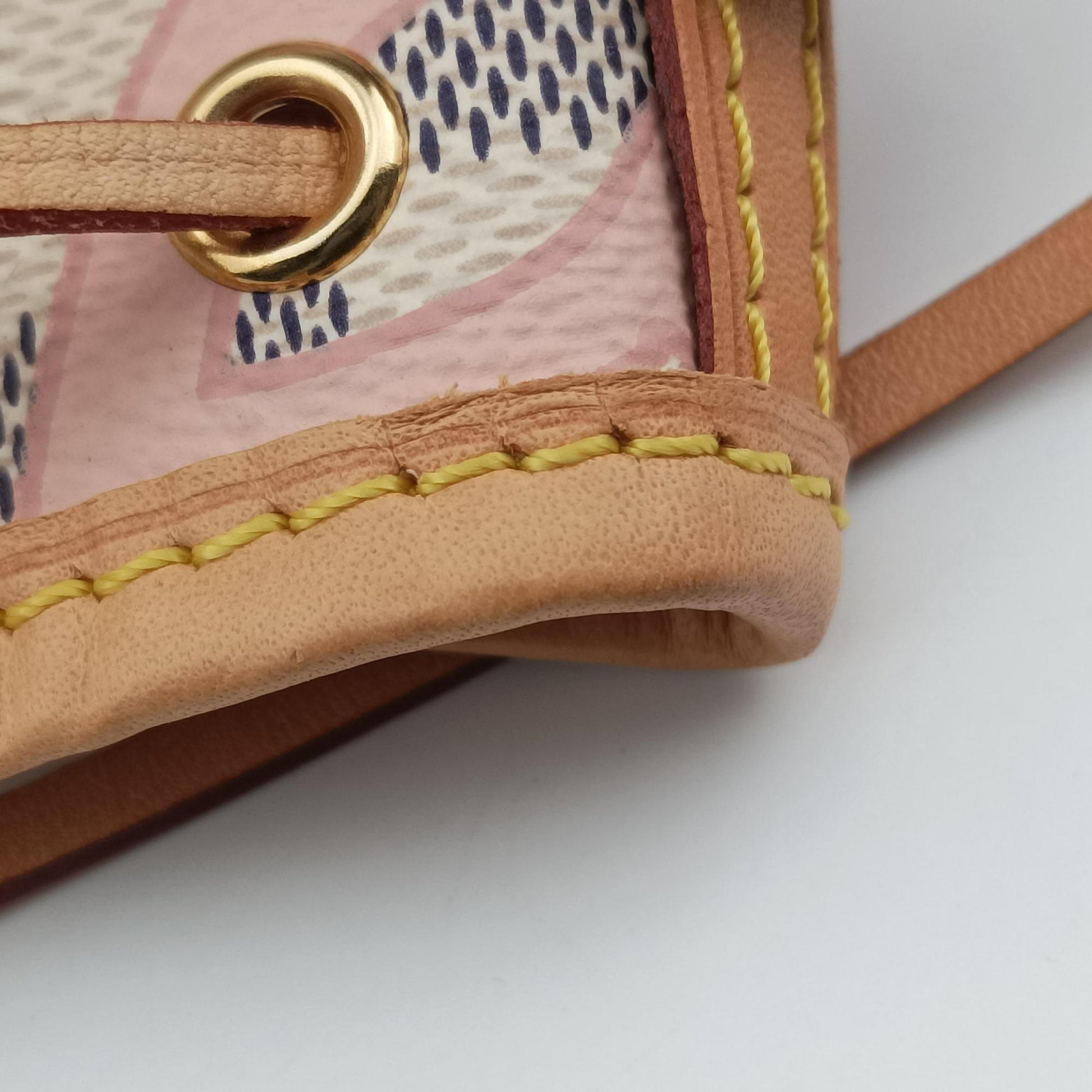 Tahitienne Nano Noe AZUR Damier Canvas N60052 AR0187タヒチアン ナノ ノエ アズール ダミエキャンバス N60052 AR0187