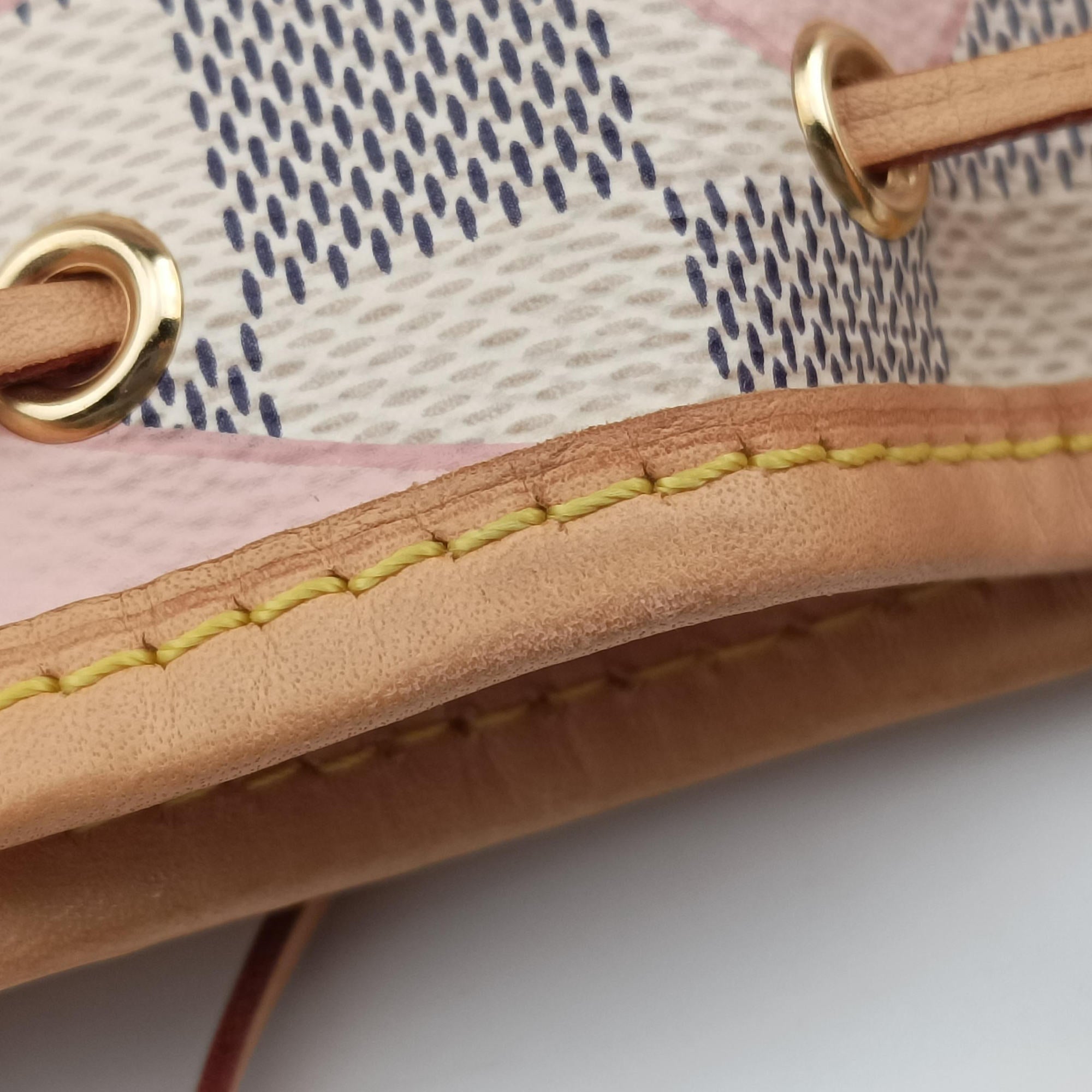 Tahitienne Nano Noe AZUR Damier Canvas N60052 AR0187タヒチアン ナノ ノエ アズール ダミエキャンバス N60052 AR0187