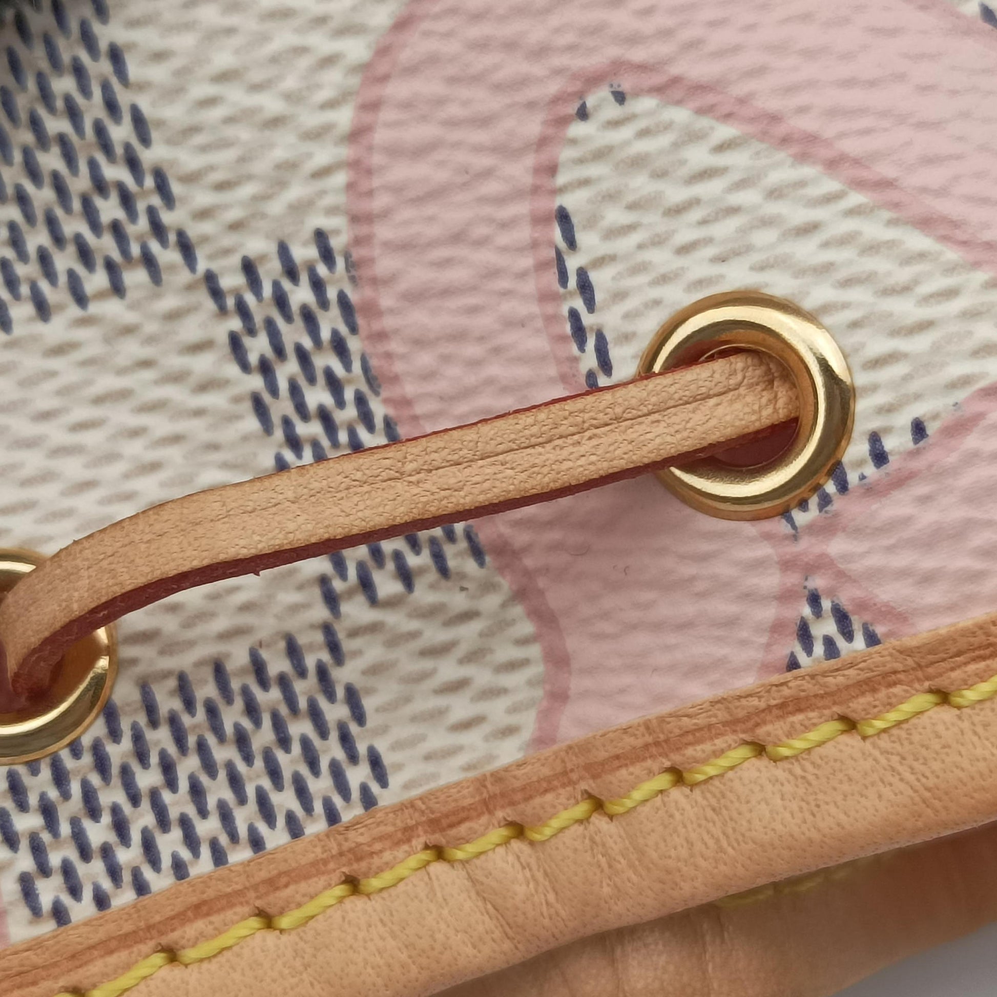 Tahitienne Nano Noe AZUR Damier Canvas N60052 AR0187タヒチアン ナノ ノエ アズール ダミエキャンバス N60052 AR0187
