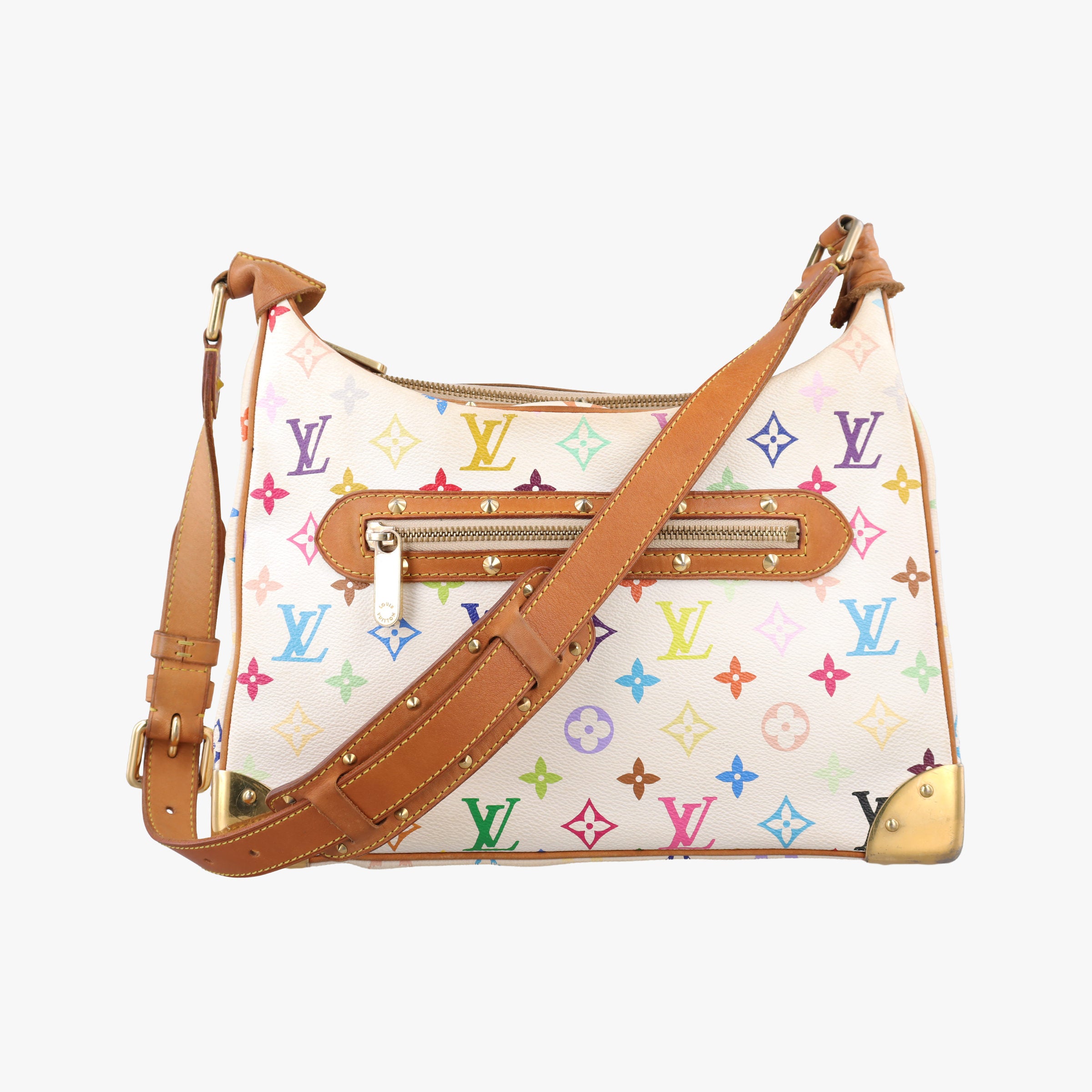 Boulogne White Monogram Multicolor M92660 Lot number unknownブローニュ ブロン モノグラム マルチカラー M92660 製番不明