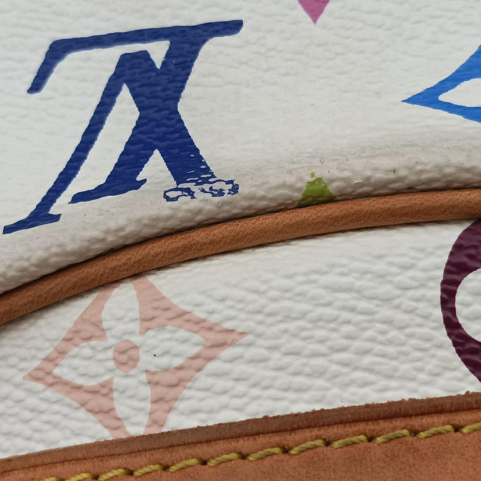 Boulogne White Monogram Multicolor M92660 Lot number unknownブローニュ ブロン モノグラム マルチカラー M92660 製番不明