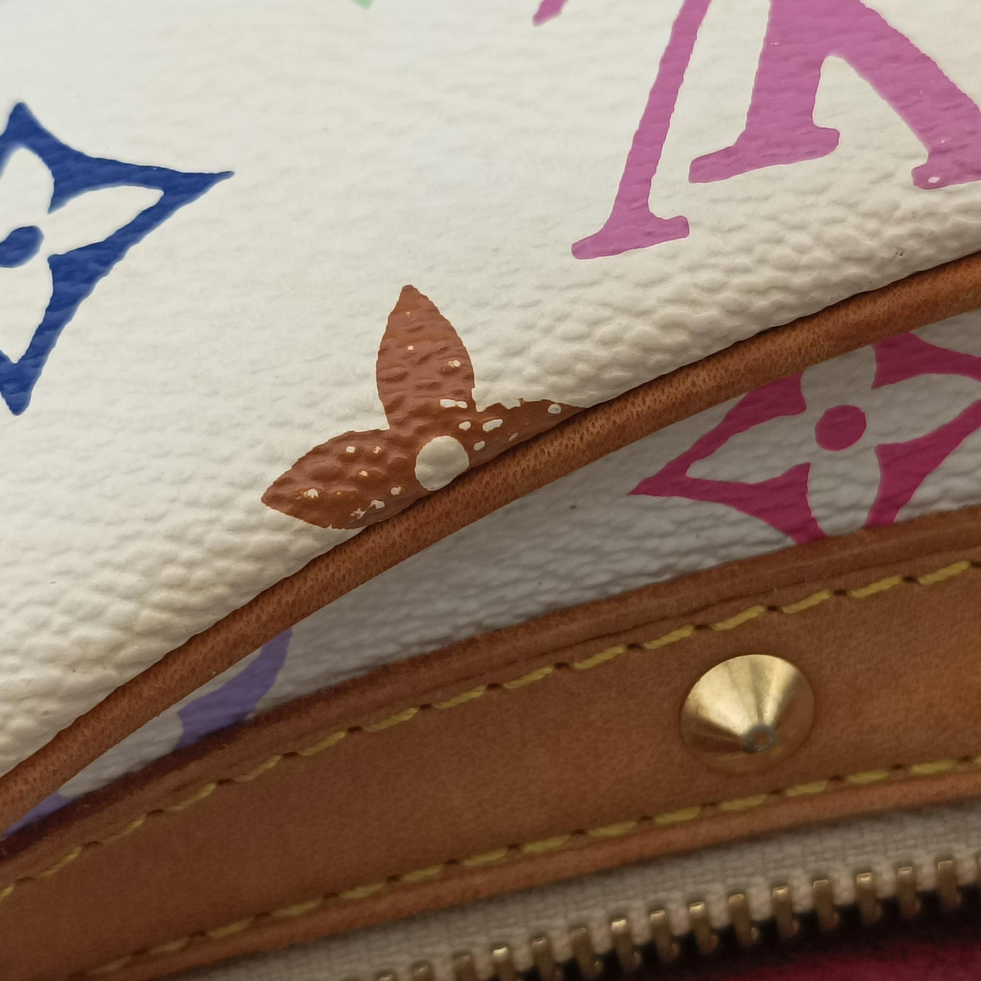 Boulogne White Monogram Multicolor M92660 Lot number unknownブローニュ ブロン モノグラム マルチカラー M92660 製番不明