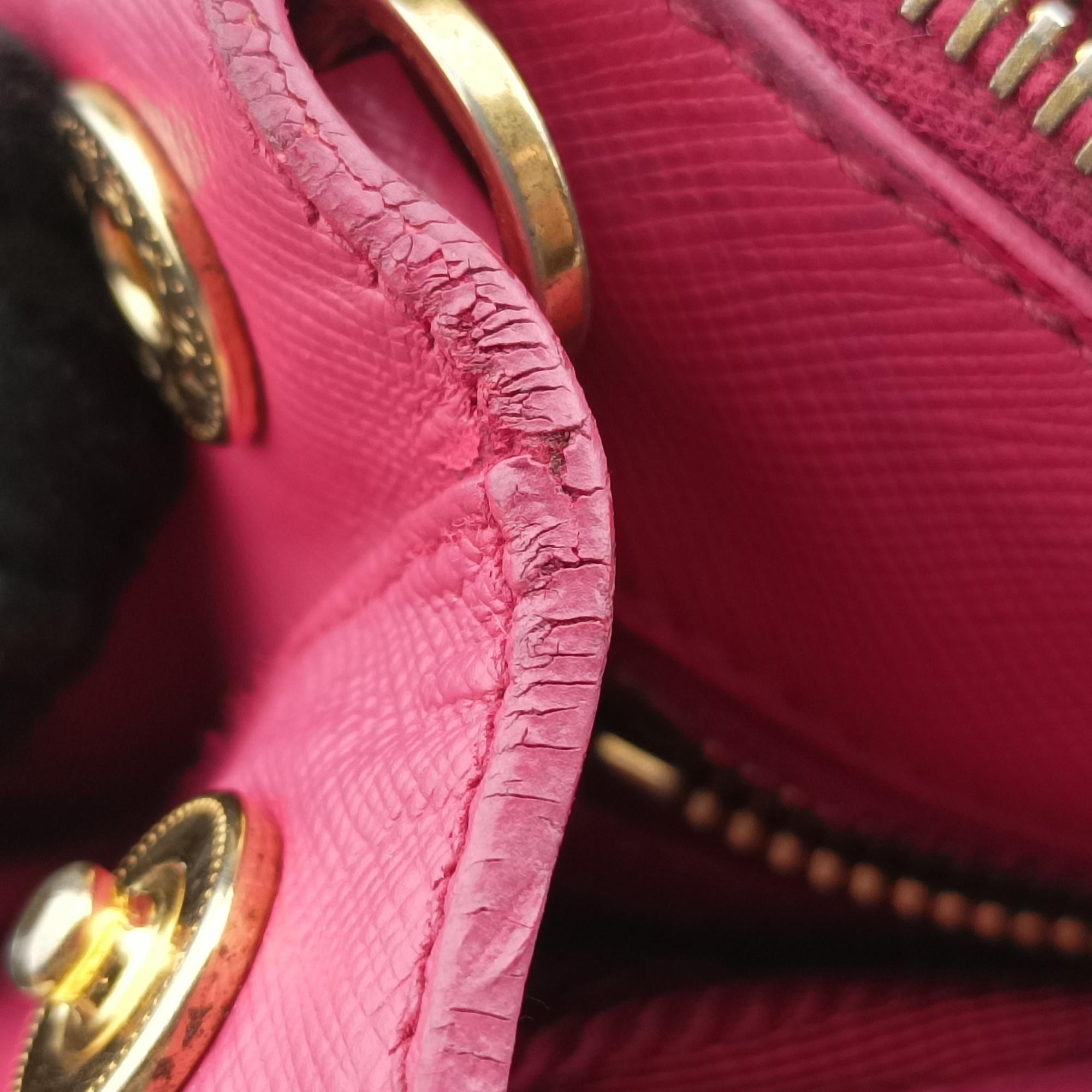 Galleria Rose SAFFIANO Leather BN1786 154ガレリア ローズ レッド サフィアーノレザー BN1786 154