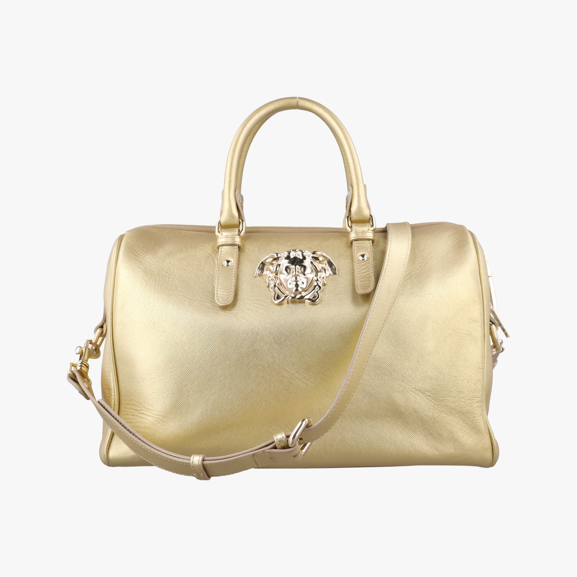 La Medusa Palazzo bowling Golden Leather CLG 955 402 340 132ラ メドゥーサ パラッツォ ボウリング ゴールド レザー CLG 955 402 340 132