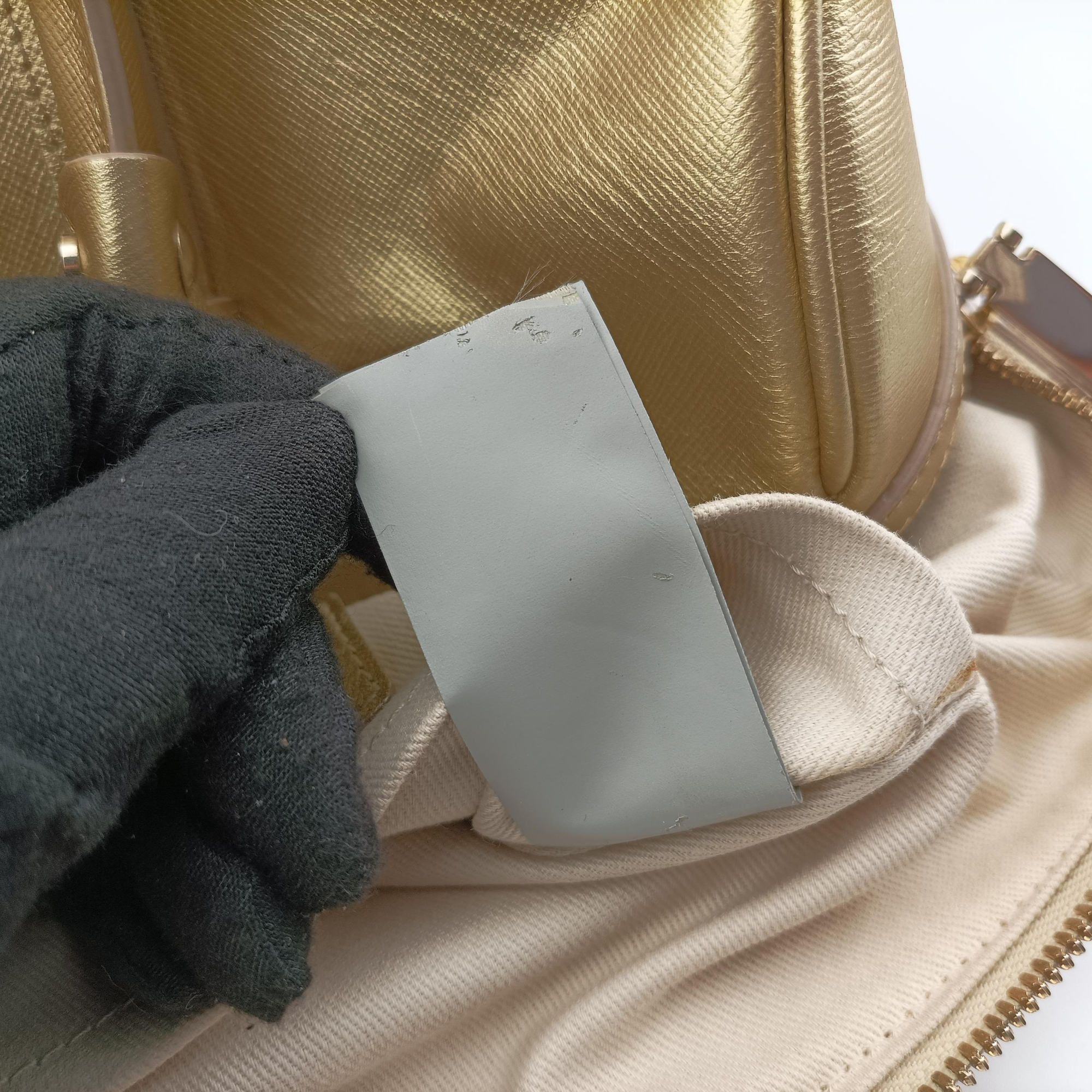 La Medusa Palazzo bowling Golden Leather CLG 955 402 340 132ラ メドゥーサ パラッツォ ボウリング ゴールド レザー CLG 955 402 340 132