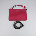Diorissimo pink×red Leather 09-MA-0174ディオリッシモ ピンク×レッド レザー 09-MA-0174