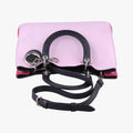 Diorissimo pink×red Leather 09-MA-0174ディオリッシモ ピンク×レッド レザー 09-MA-0174
