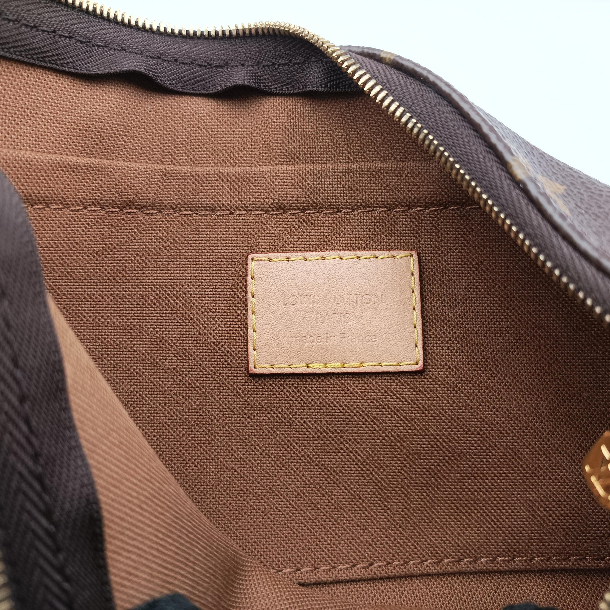 Multi Pochette Accessoir brown×khaki Monogram Canvas M44813 TA4240 IC Chipミュルティ ポシェット アクセソワール モノグラム/ブラウン×カーキ モノグラムキャンバス M44813 TA4240 ICチップ