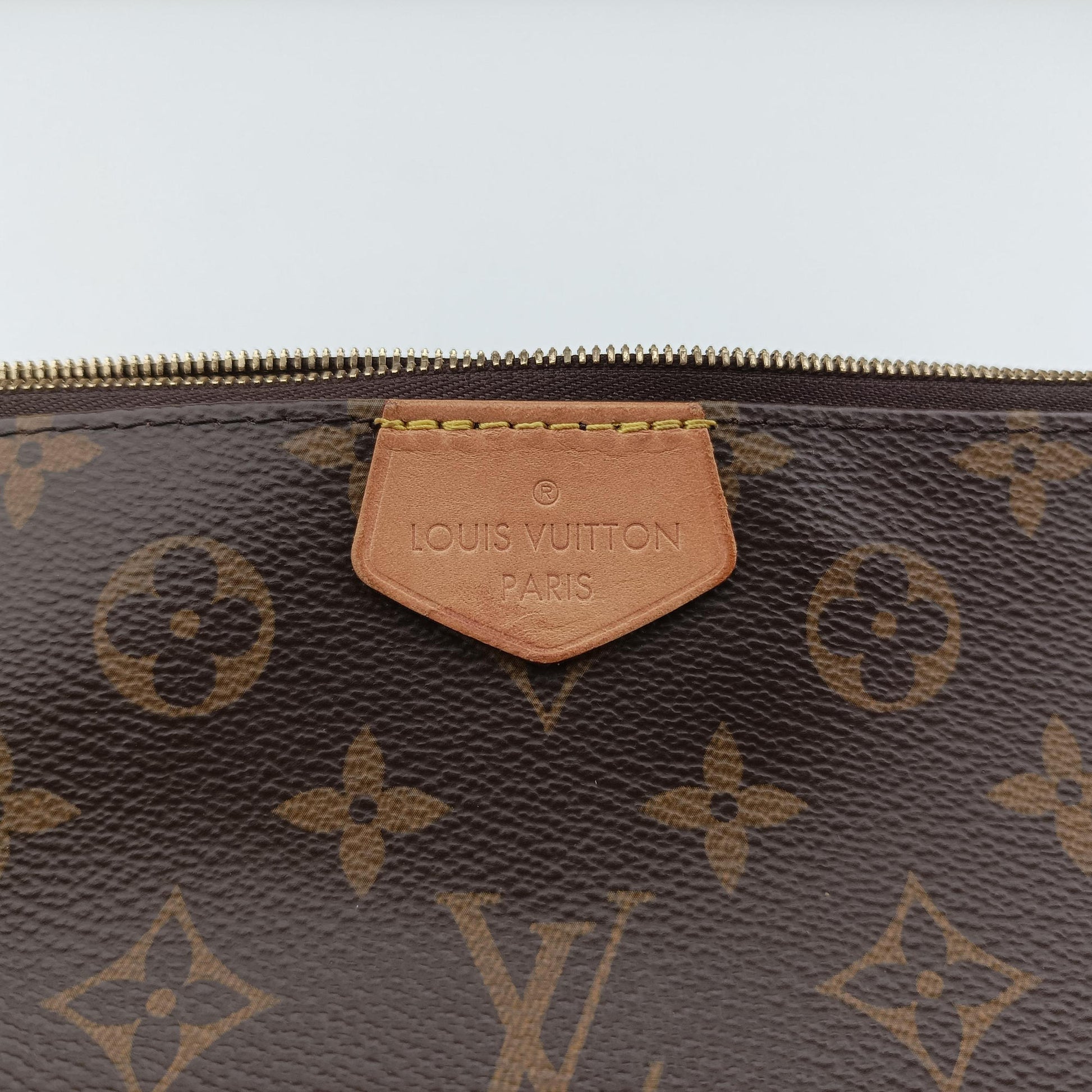 Multi Pochette Accessoir brown×khaki Monogram Canvas M44813 TA4240 IC Chipミュルティ ポシェット アクセソワール モノグラム/ブラウン×カーキ モノグラムキャンバス M44813 TA4240 ICチップ