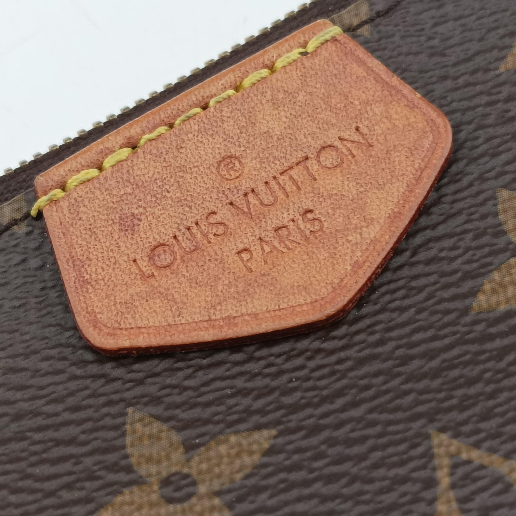 Multi Pochette Accessoir brown×khaki Monogram Canvas M44813 TA4240 IC Chipミュルティ ポシェット アクセソワール モノグラム/ブラウン×カーキ モノグラムキャンバス M44813 TA4240 ICチップ