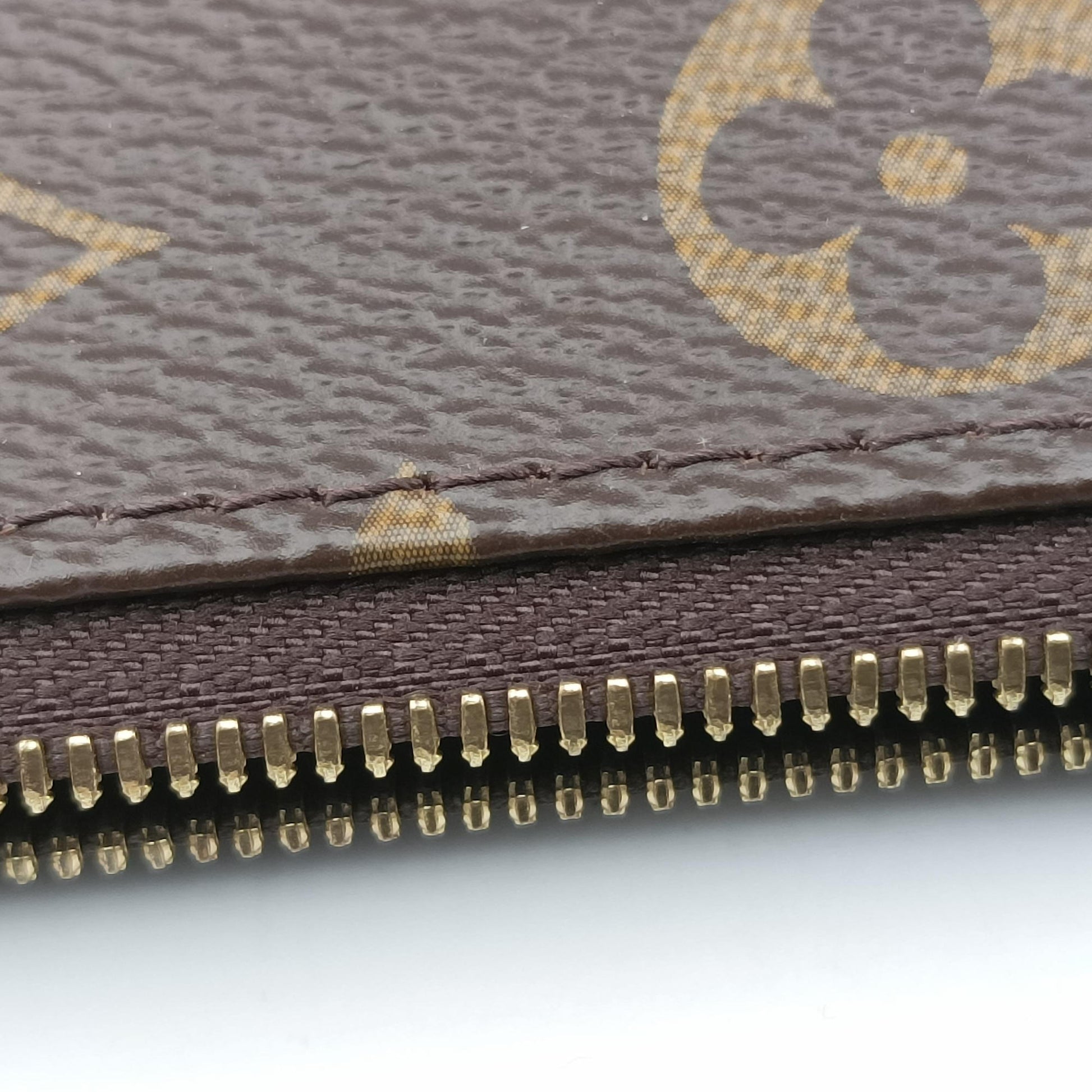 Multi Pochette Accessoir brown×khaki Monogram Canvas M44813 TA4240 IC Chipミュルティ ポシェット アクセソワール モノグラム/ブラウン×カーキ モノグラムキャンバス M44813 TA4240 ICチップ