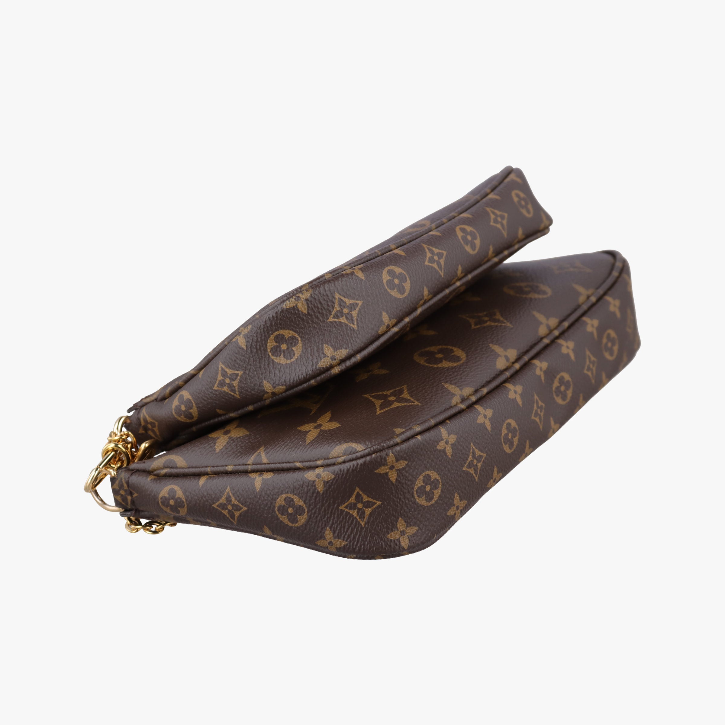 Multi Pochette Accessoir brown×khaki Monogram Canvas M44813 TA4240 IC Chipミュルティ ポシェット アクセソワール モノグラム/ブラウン×カーキ モノグラムキャンバス M44813 TA4240 ICチップ