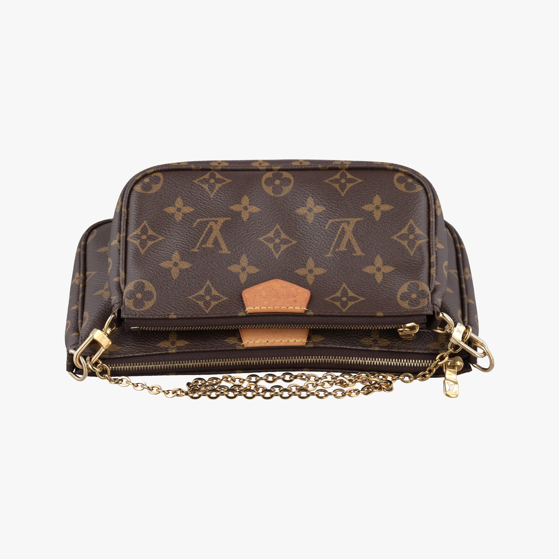 Multi Pochette Accessoir brown×khaki Monogram Canvas M44813 TA4240 IC Chipミュルティ ポシェット アクセソワール モノグラム/ブラウン×カーキ モノグラムキャンバス M44813 TA4240 ICチップ