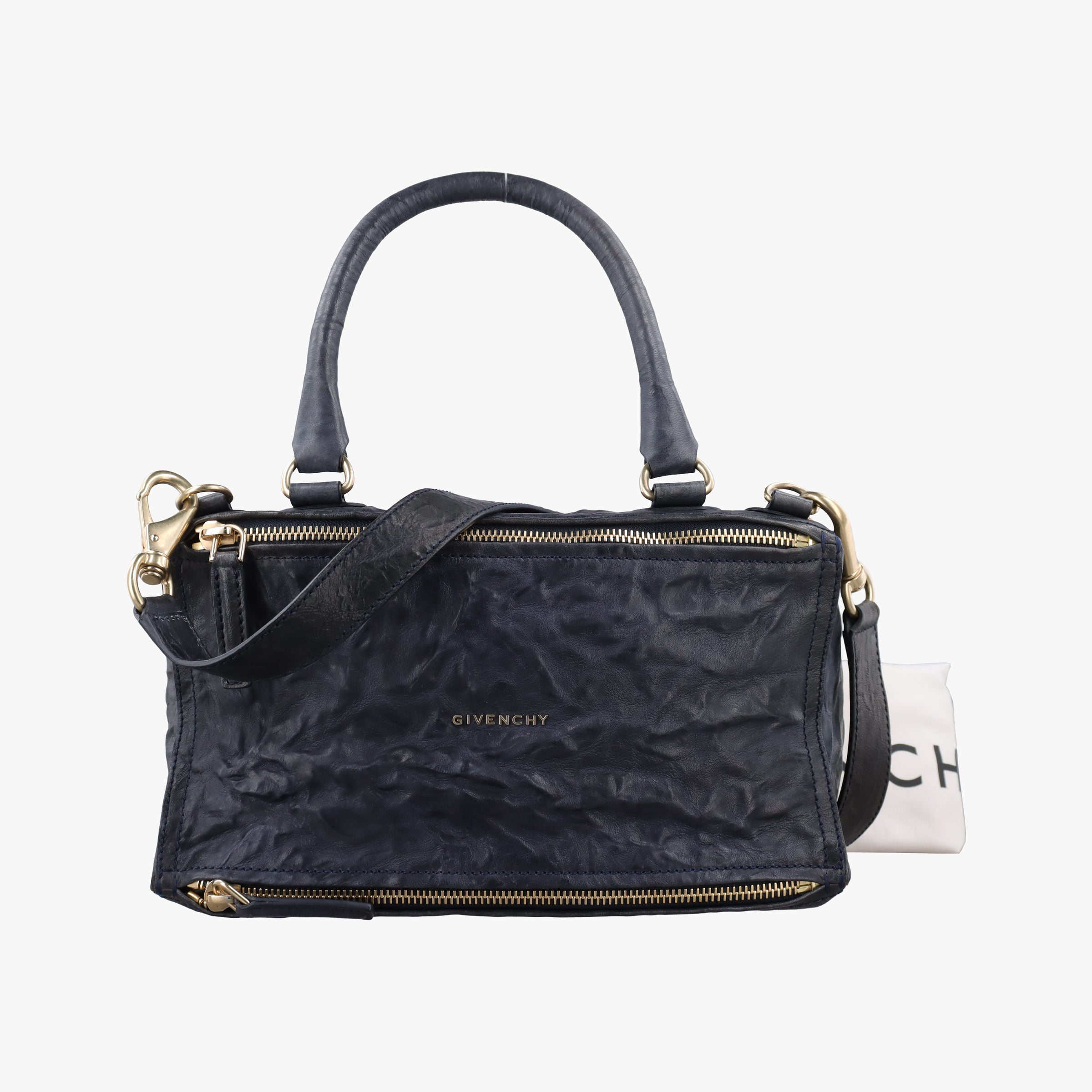 Pandora Navy Leather EF 3 01 74パンドラ ネイビー レザー EF 3 01 74