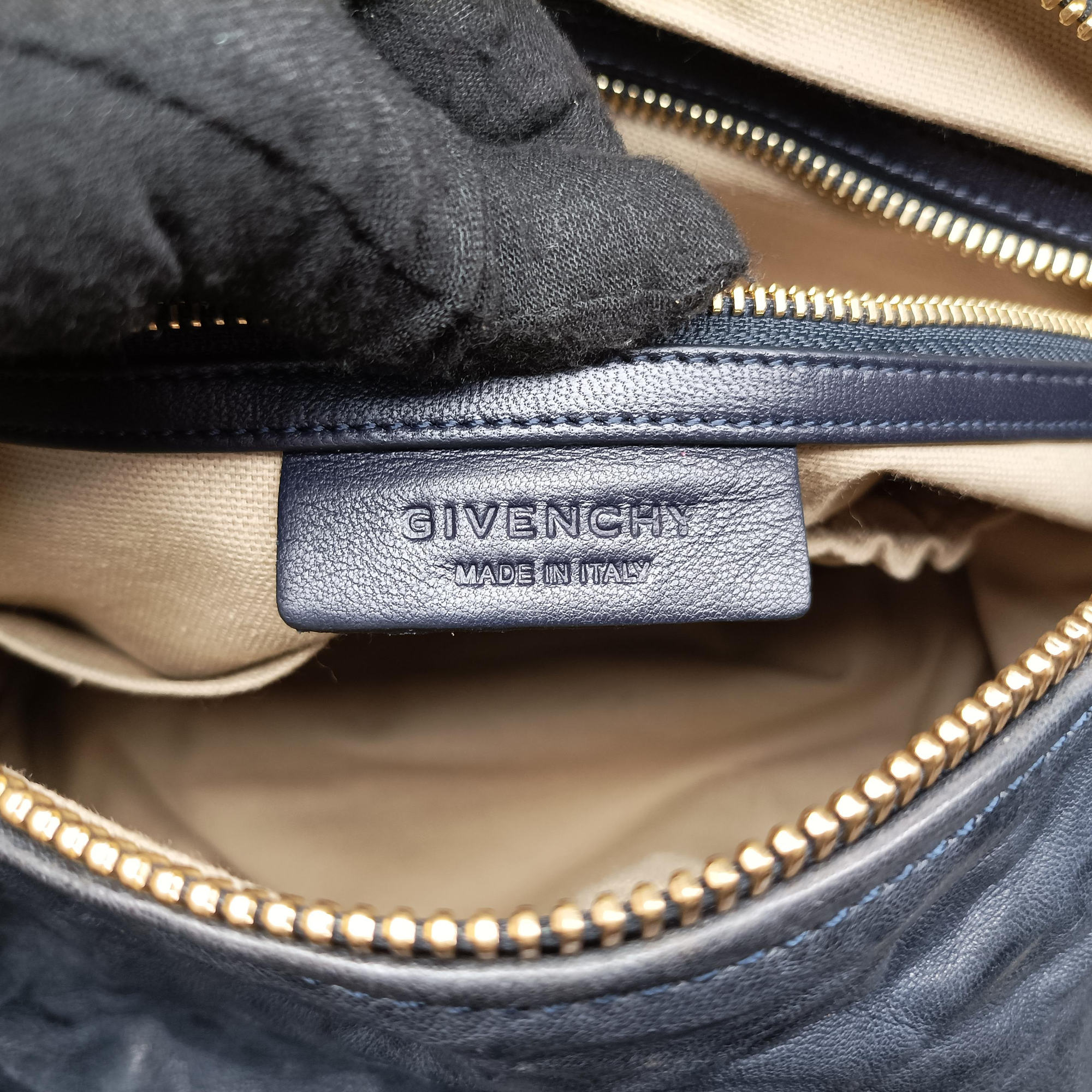 Pandora Navy Leather EF 3 01 74パンドラ ネイビー レザー EF 3 01 74