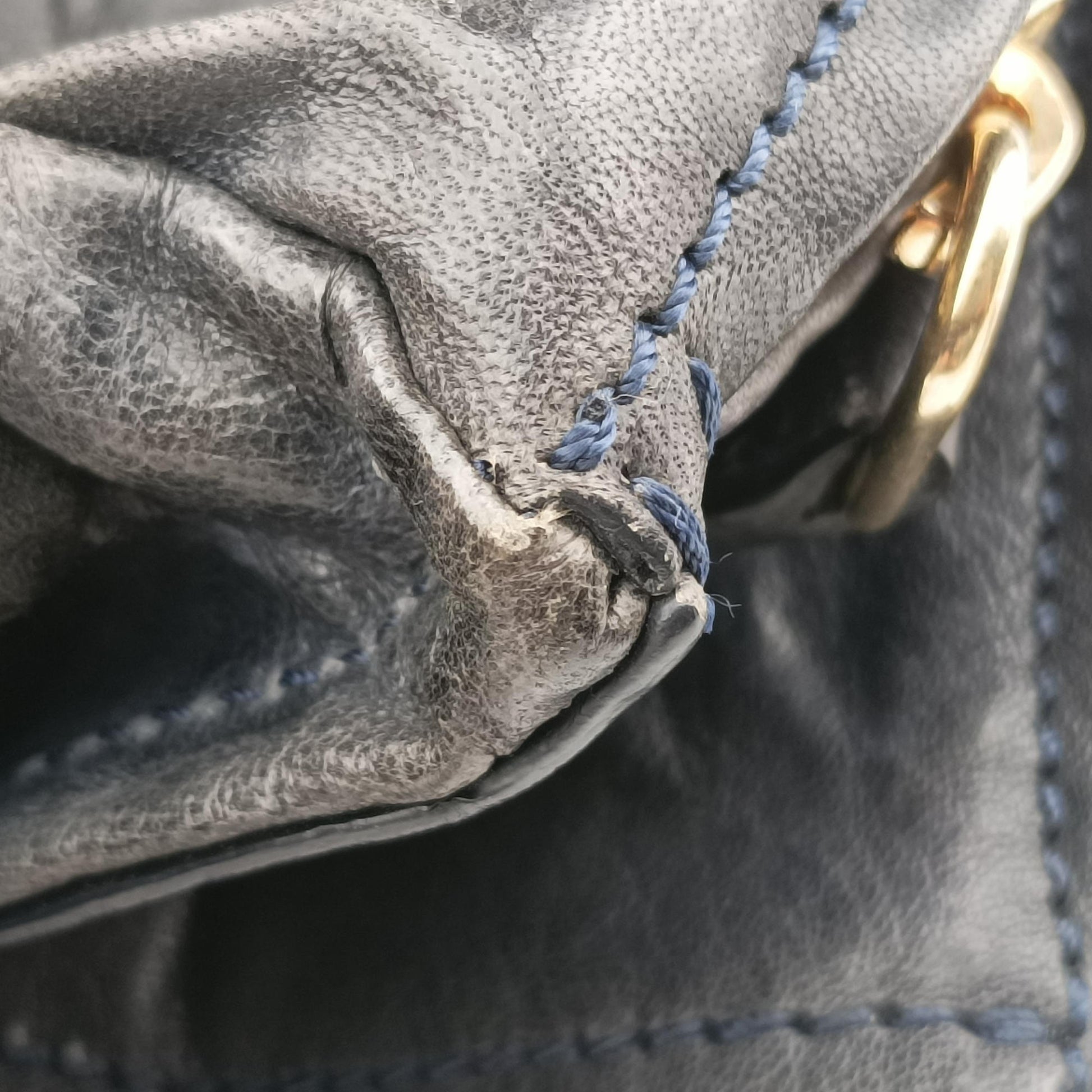 Pandora Navy Leather EF 3 01 74パンドラ ネイビー レザー EF 3 01 74