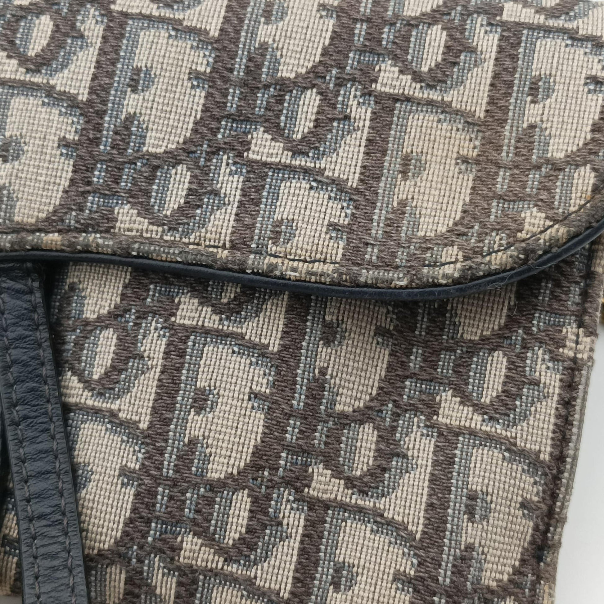 Saddle Navy×Gray jacquard 43-MA-1129サドル ネイビー×グレー ジャガード 43-MA-1129