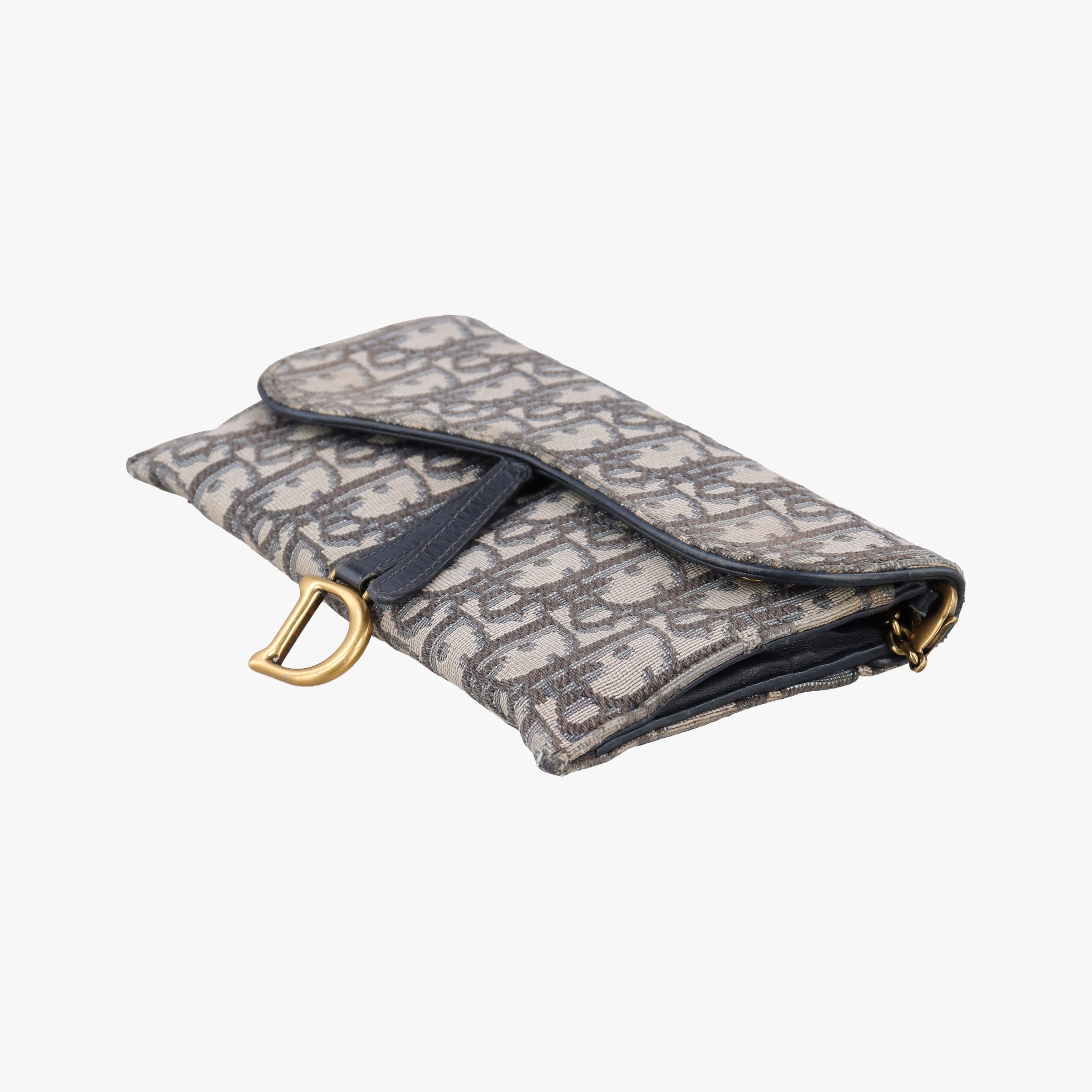 Saddle Navy×Gray jacquard 43-MA-1129サドル ネイビー×グレー ジャガード 43-MA-1129