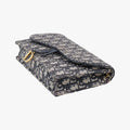 Saddle Navy×Gray jacquard 05-RU-0199サドル ネイビー×グレー ジャガード 05-RU-0199