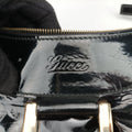 Abbey D-ring Hobo Black Patent 189833 A3387422アビー Dリング ホーボー ブラック パテント 189833 A3387422