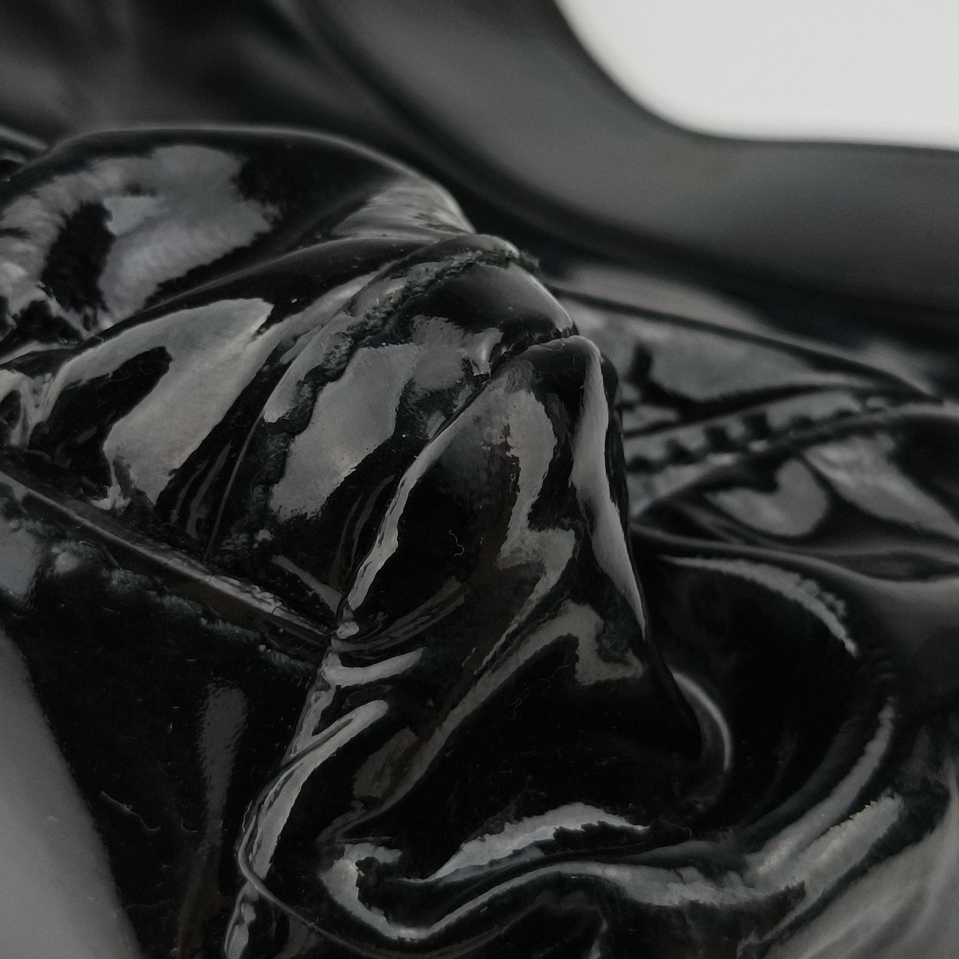 Abbey D-ring Hobo Black Patent 189833 A3387422アビー Dリング ホーボー ブラック パテント 189833 A3387422