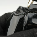 Abbey D-ring Hobo Black Patent 189833 A3387422アビー Dリング ホーボー ブラック パテント 189833 A3387422