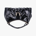 Abbey D-ring Hobo Black Patent 189833 A3387422アビー Dリング ホーボー ブラック パテント 189833 A3387422