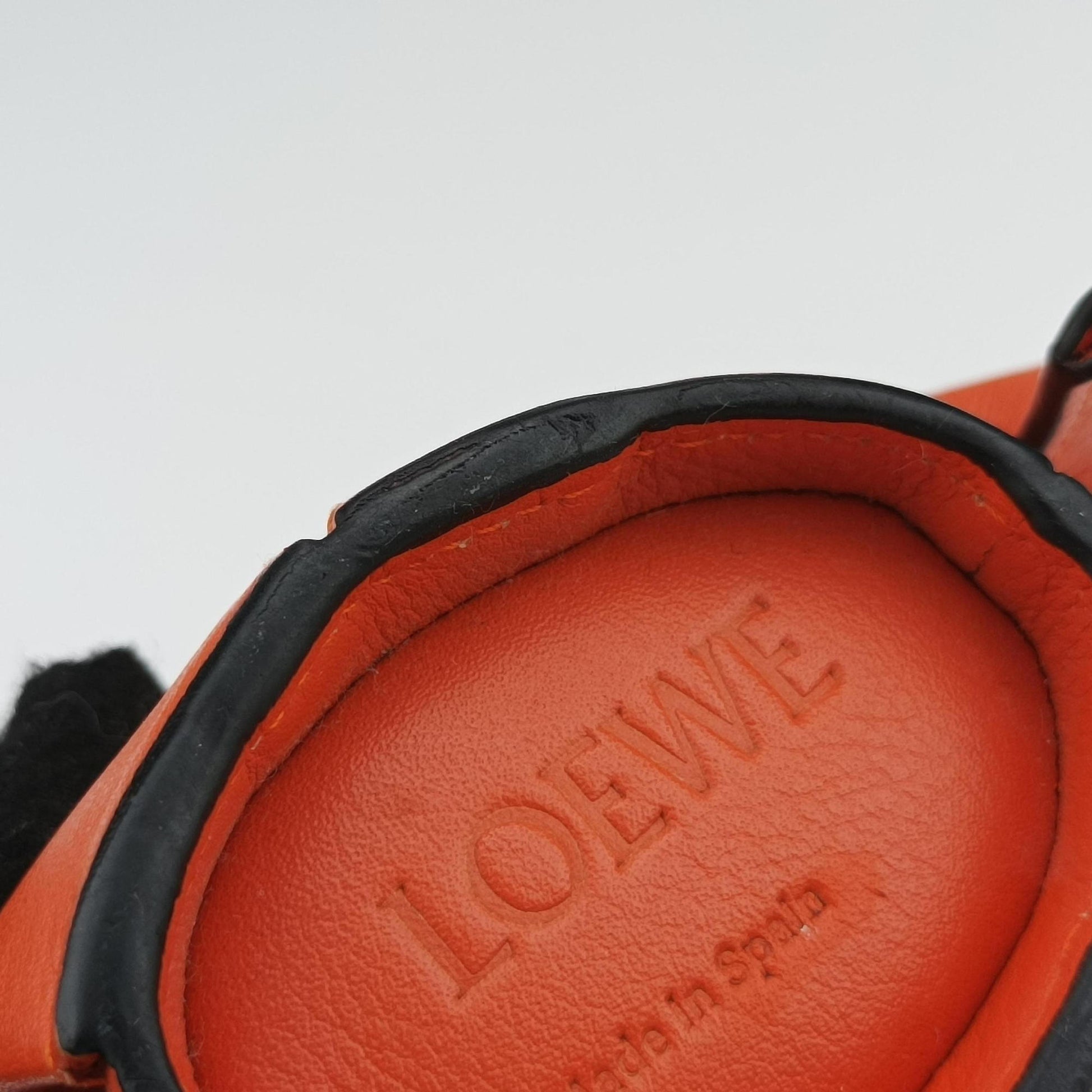 Elephant Pouch Orange Leather 101708エレファント オレンジ レザー 101708