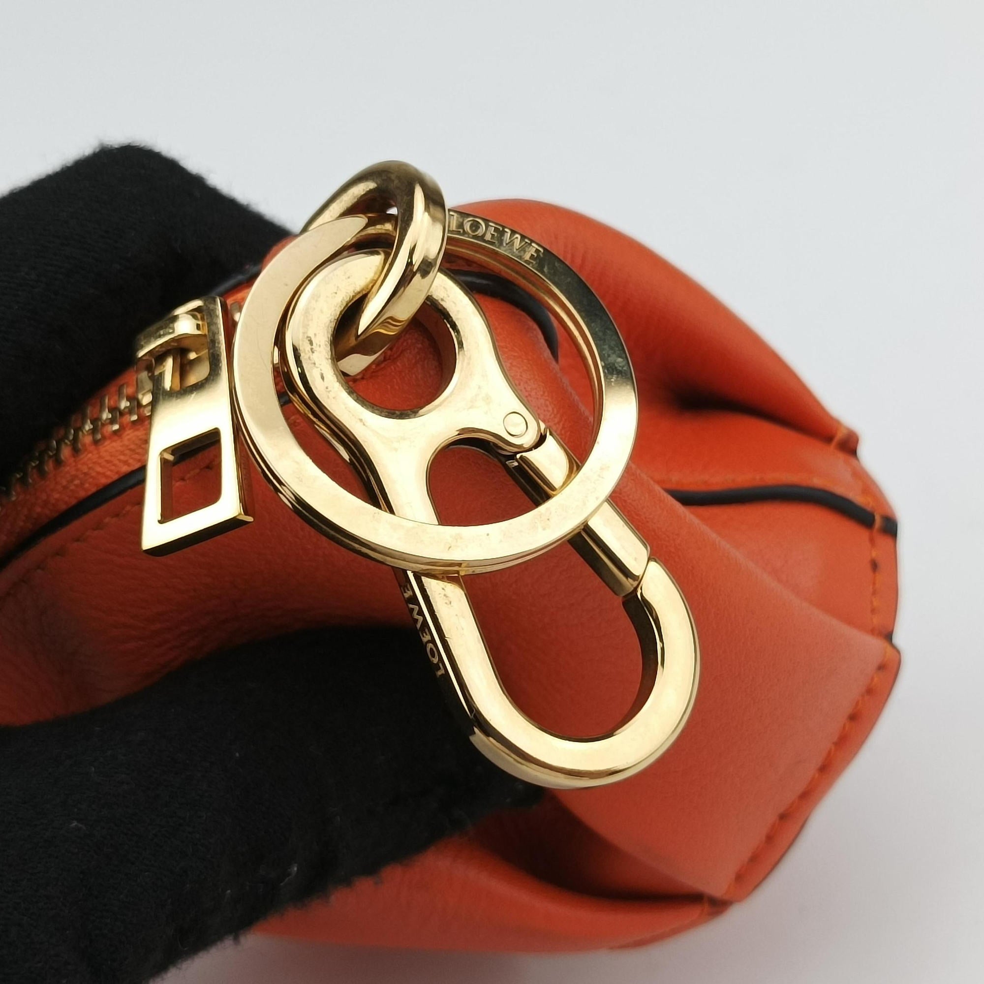 Elephant Pouch Orange Leather 101708エレファント オレンジ レザー 101708