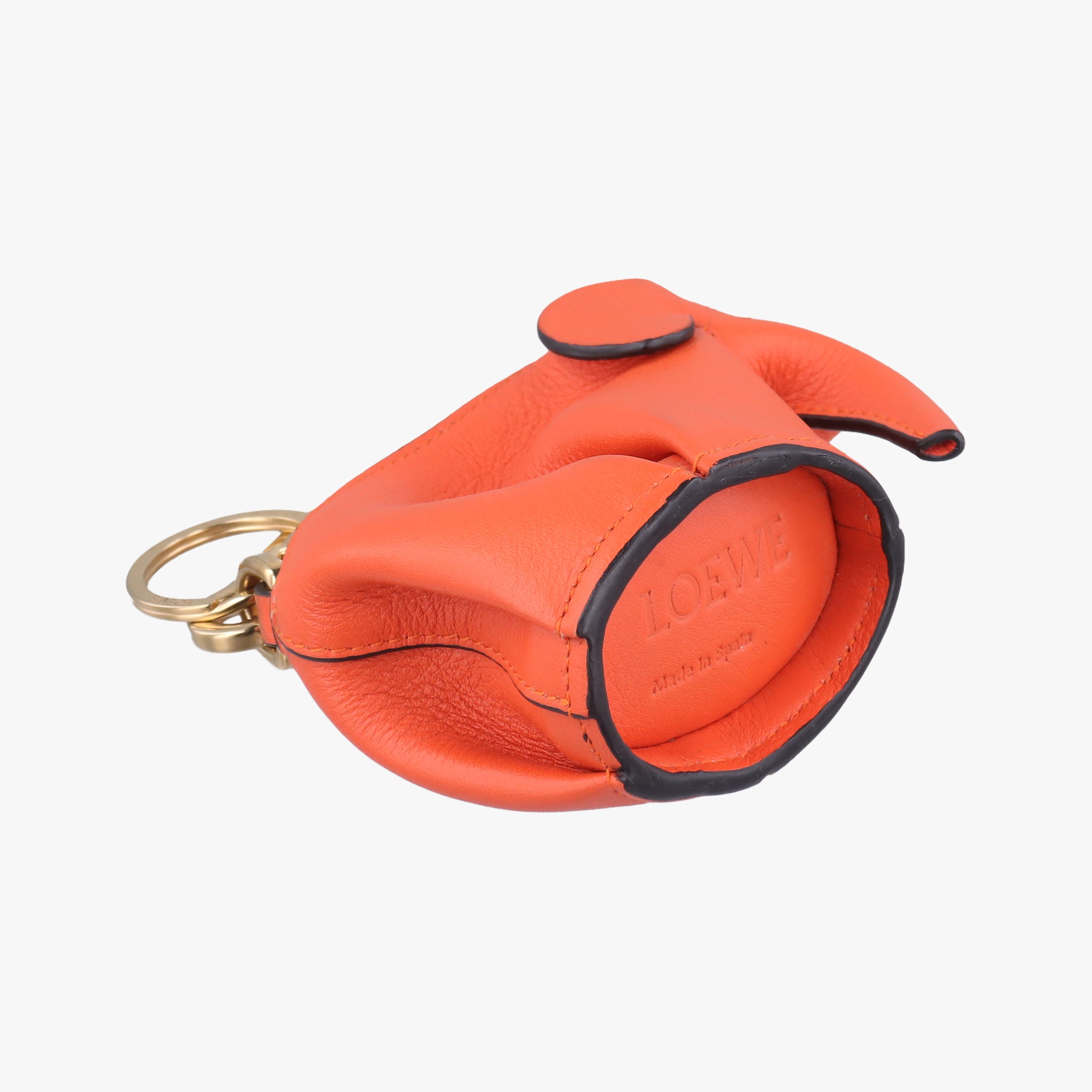 Elephant Pouch Orange Leather 101708エレファント オレンジ レザー 101708