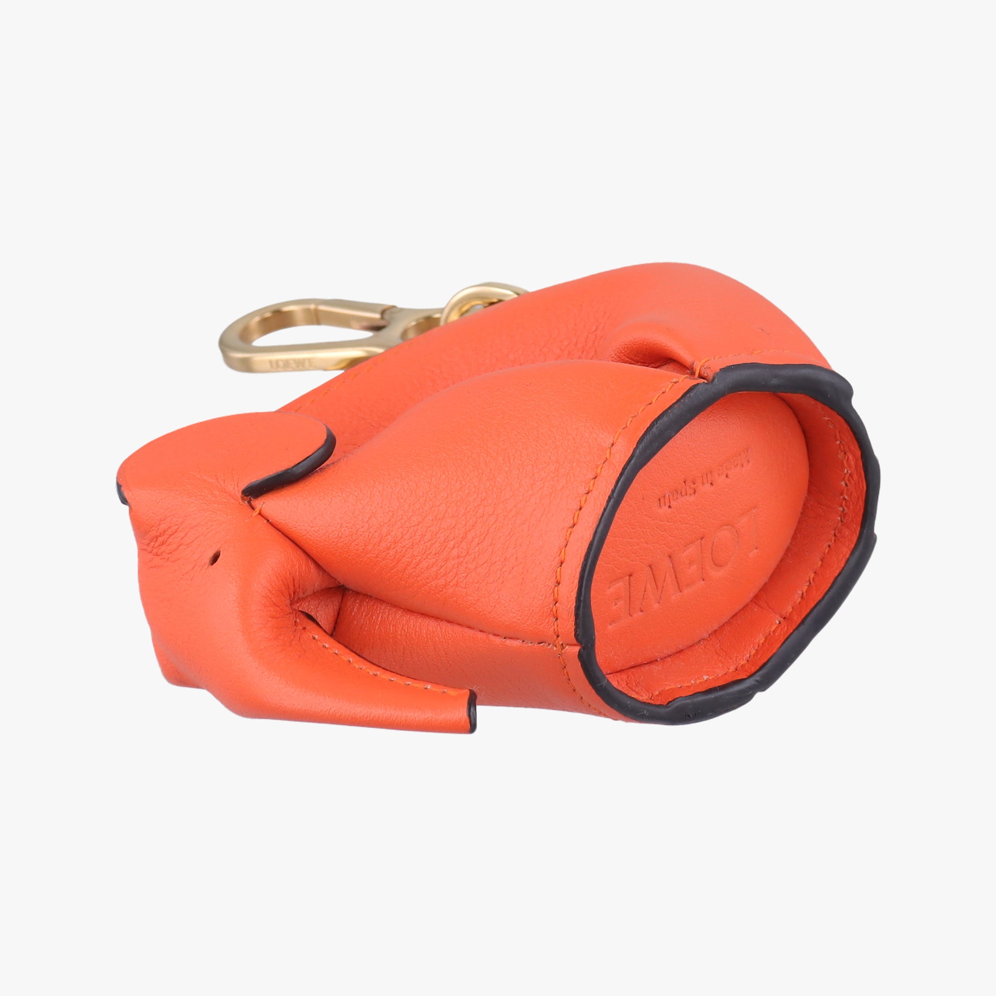 Elephant Pouch Orange Leather 101708エレファント オレンジ レザー 101708