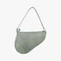 Saddle Green Lizard-Embossed Leather M00031サドル グリーン リザード型押しレザー M00031