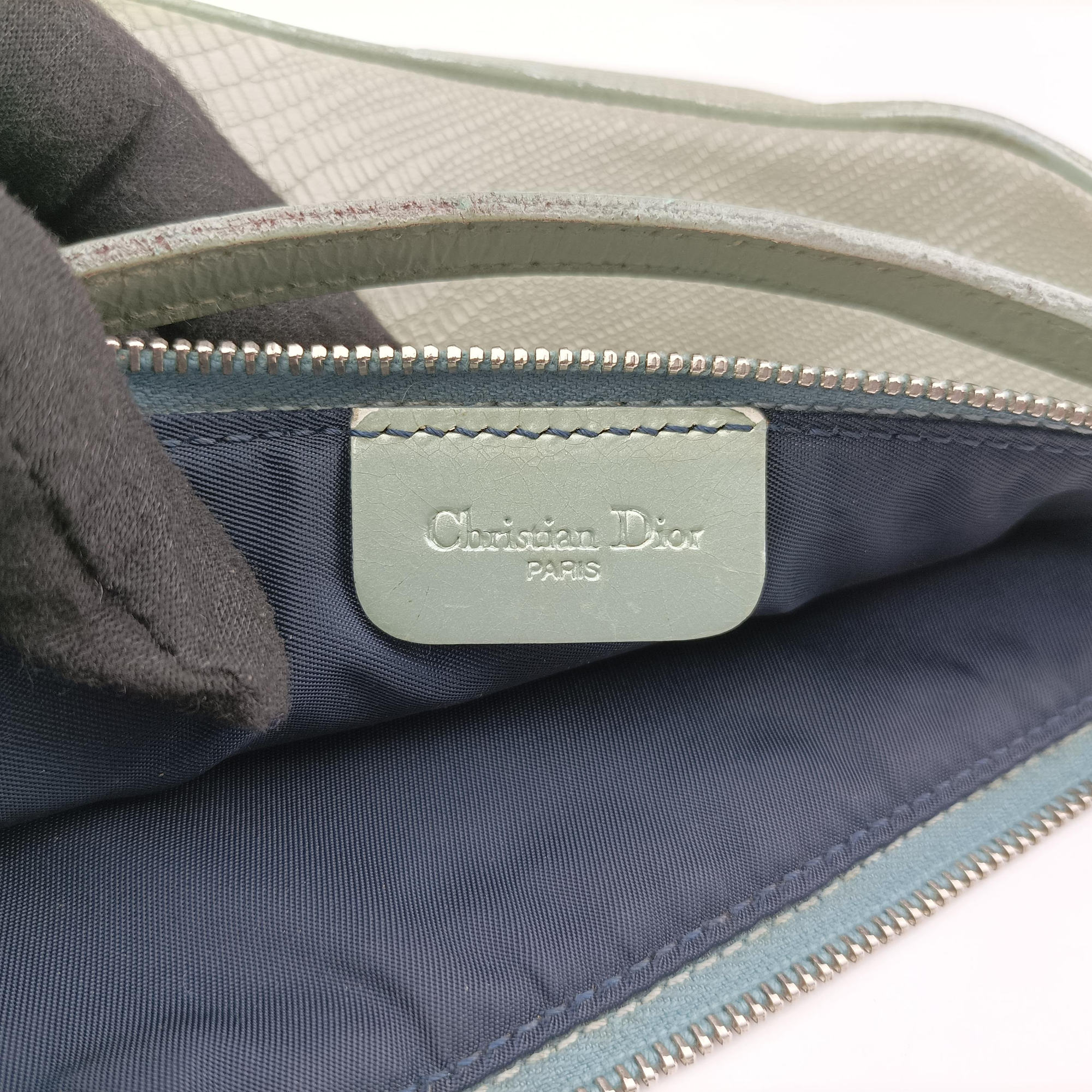 Saddle Green Lizard-Embossed Leather M00031サドル グリーン リザード型押しレザー M00031