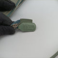 Saddle Green Lizard-Embossed Leather M00031サドル グリーン リザード型押しレザー M00031