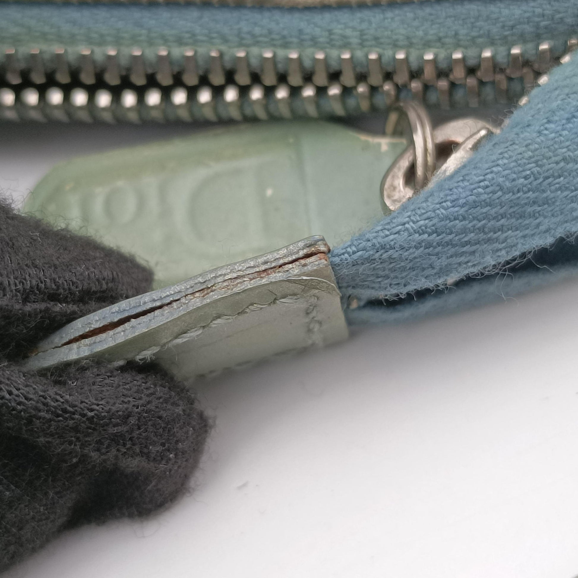 Saddle Green Lizard-Embossed Leather M00031サドル グリーン リザード型押しレザー M00031