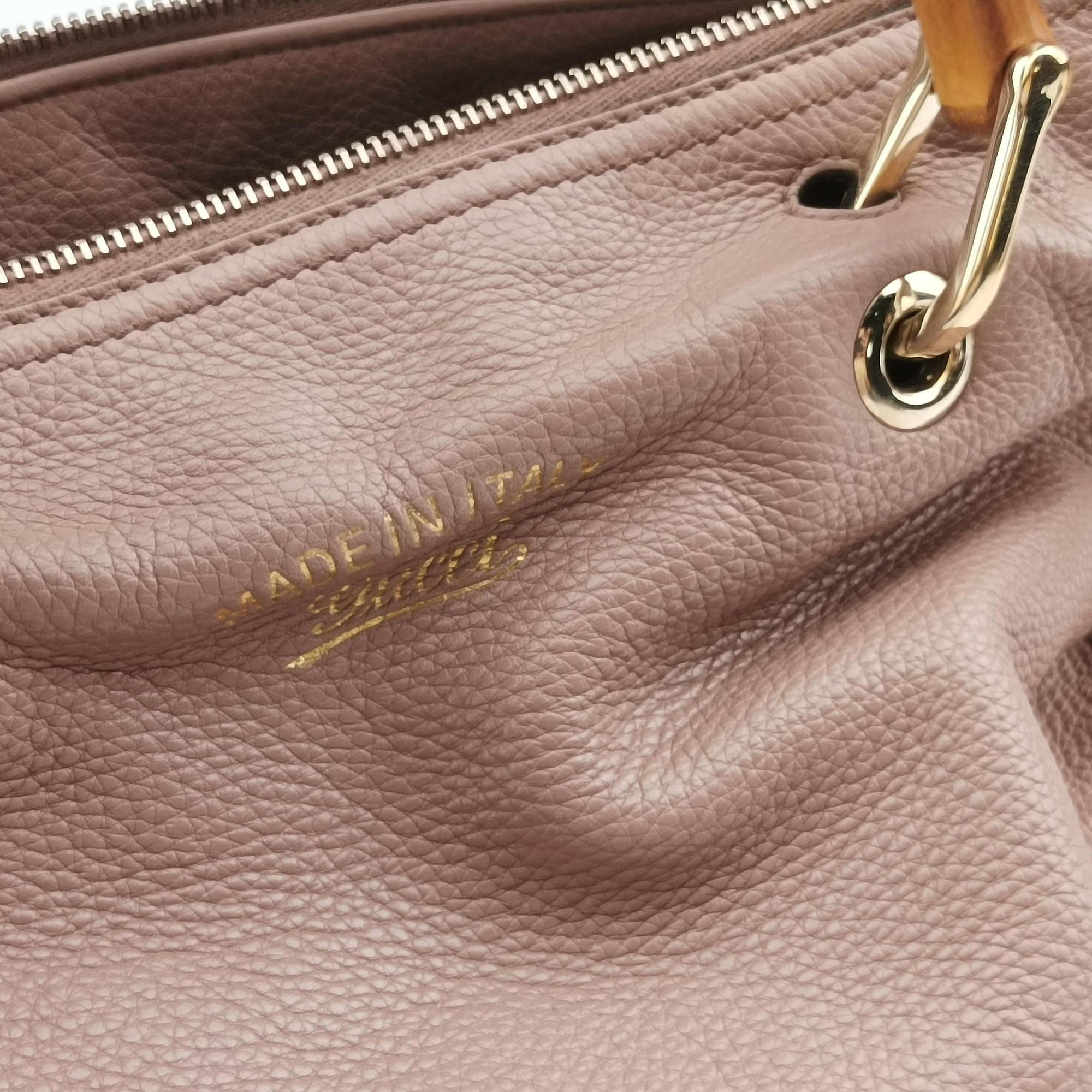 bamboo shopper Pink Leather 353124 E016198995バンブーショッパー ピンク レザー 353124 E016198995