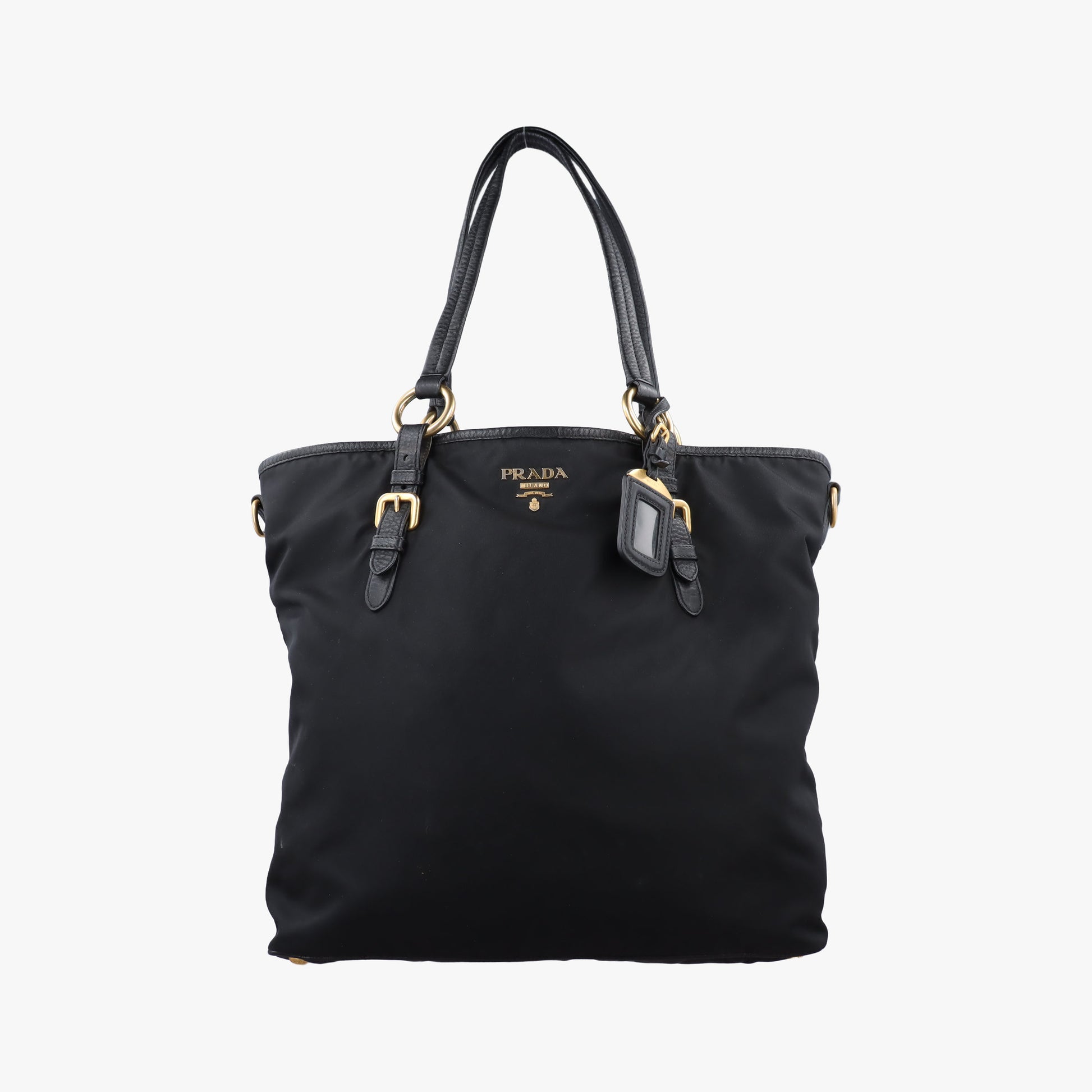 Tessuto Satchel Black nylon × leather BR4997 164テッスート サッチェル ブラック ナイロン×レザー BR4997 164