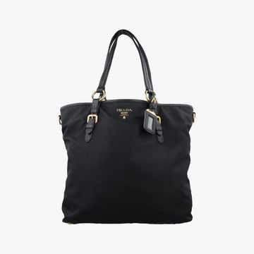 Tessuto Satchel Black nylon × leather BR4997 164テッスート サッチェル ブラック ナイロン×レザー BR4997 164