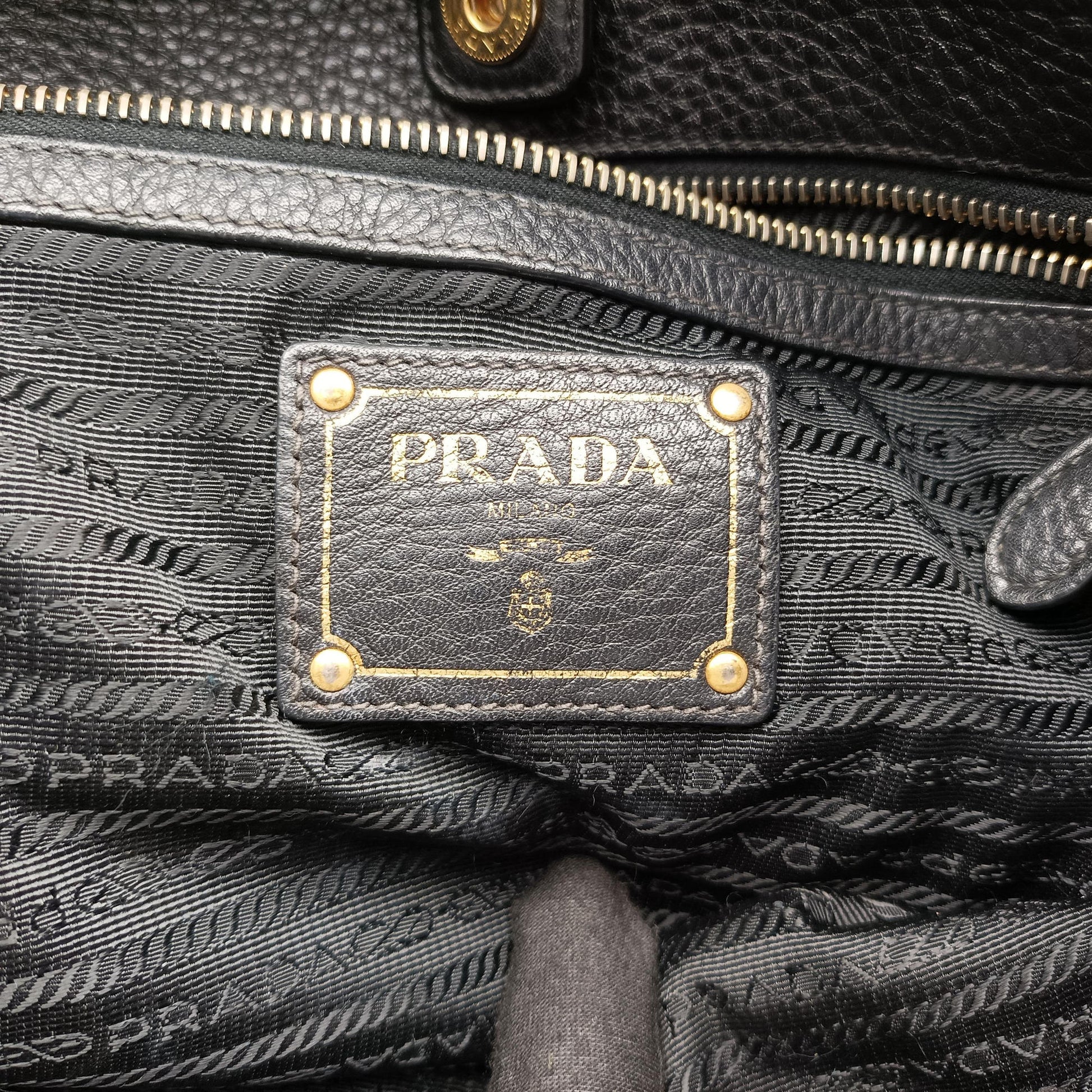 Tessuto Satchel Black nylon × leather BR4997 164テッスート サッチェル ブラック ナイロン×レザー BR4997 164