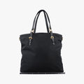 Tessuto Satchel Black nylon × leather BR4997 164テッスート サッチェル ブラック ナイロン×レザー BR4997 164