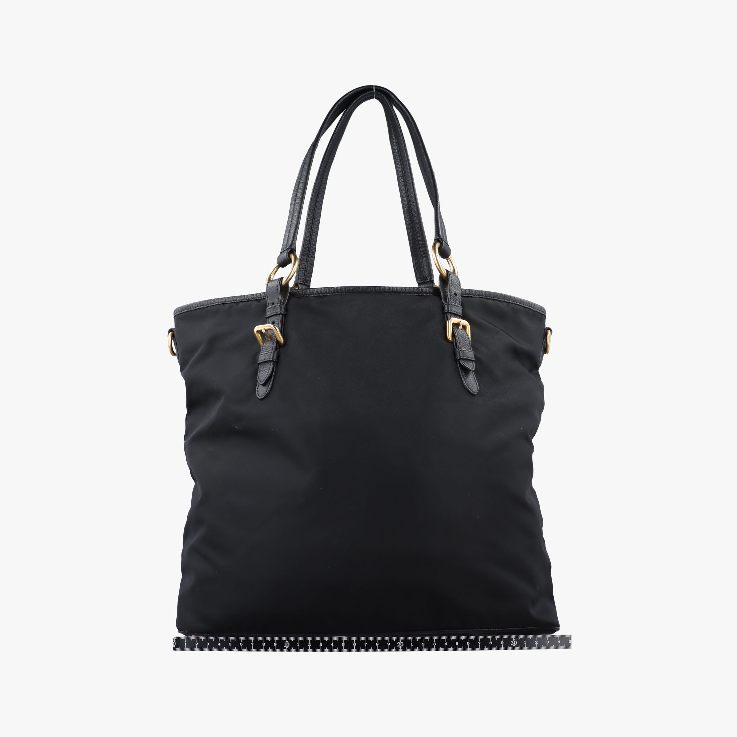 Tessuto Satchel Black nylon × leather BR4997 164テッスート サッチェル ブラック ナイロン×レザー BR4997 164